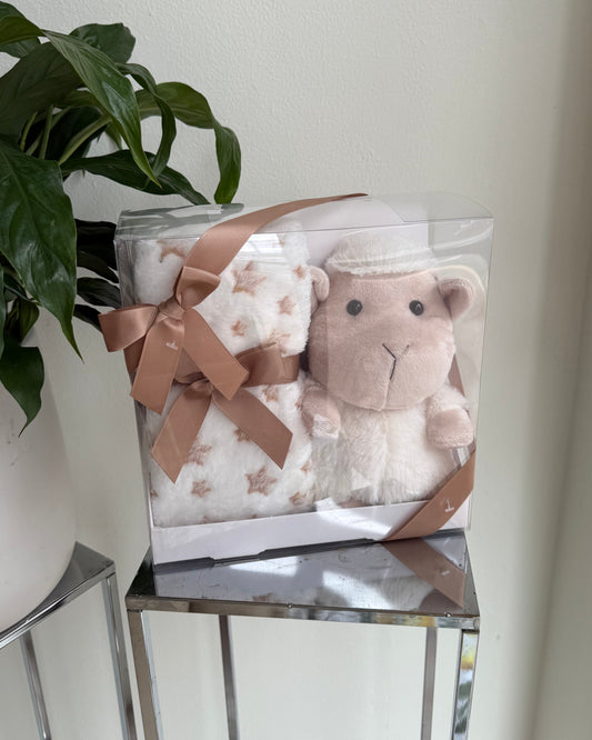 Little Lamb Snuggle Set