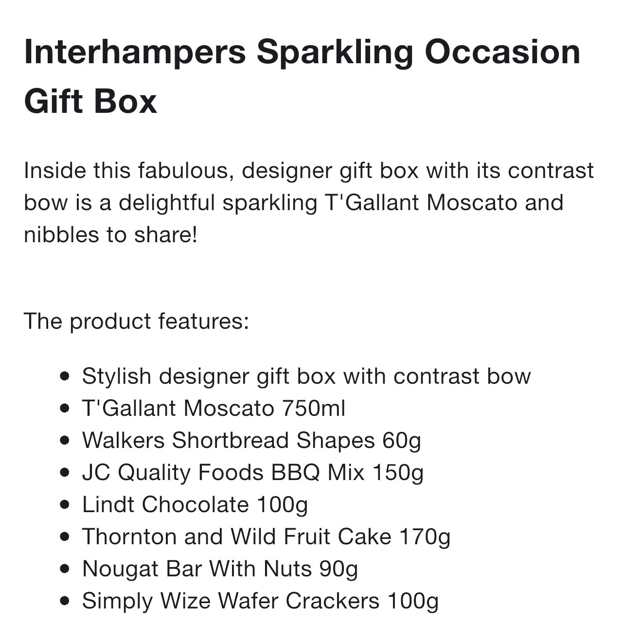 Sparkling Wine Hamper