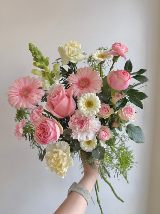 [K-Style] PINK/ WHITE BOUQUET