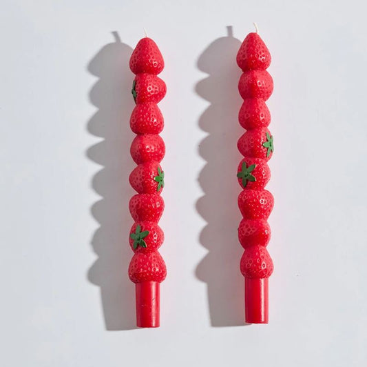 Strawberry Candle No Scented