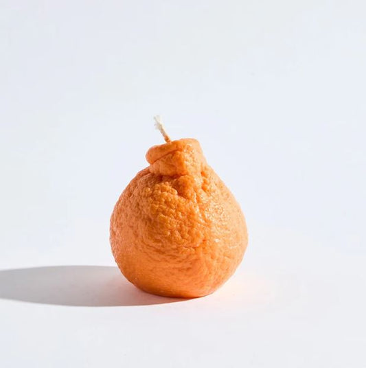 Sumo Orange Candle